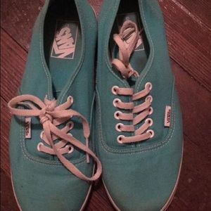 Teal Vans